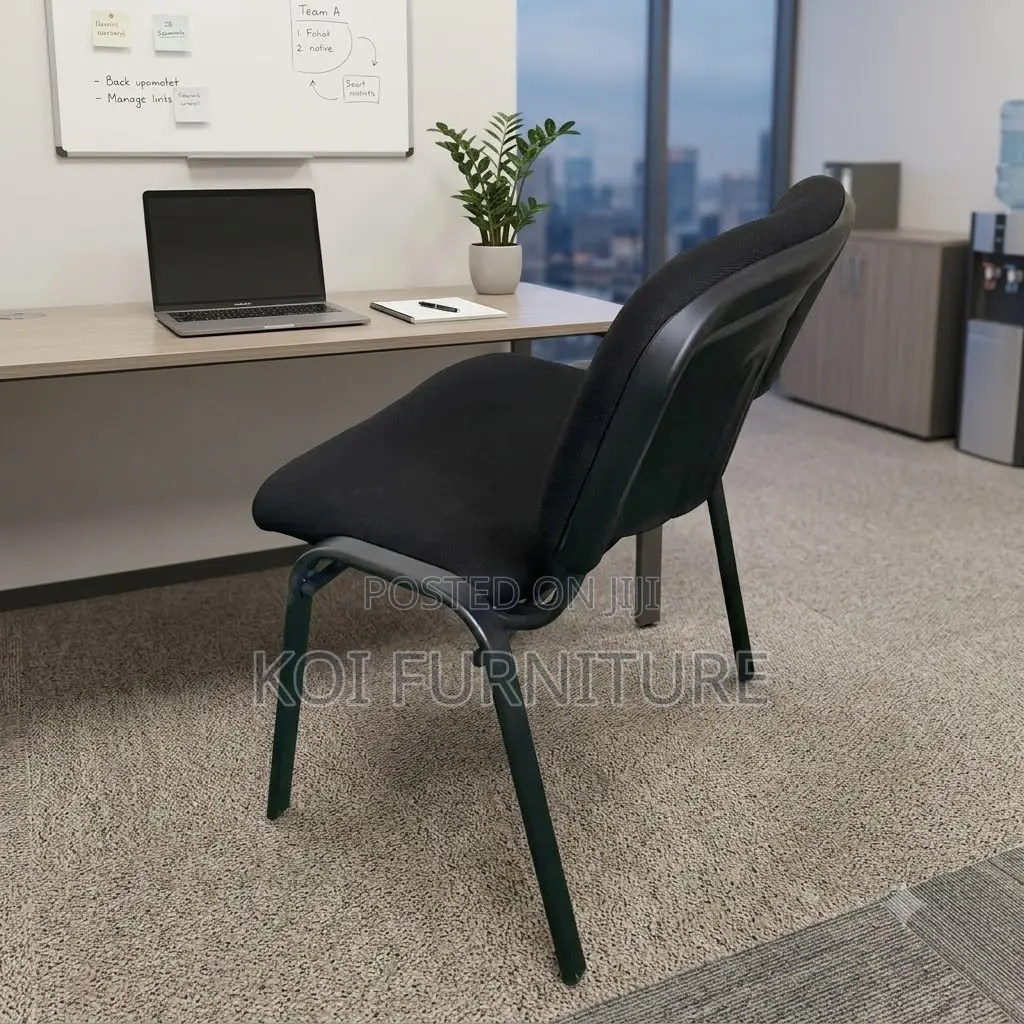 Office Chairs; Armless Office Visitors Tosca Reception Chair