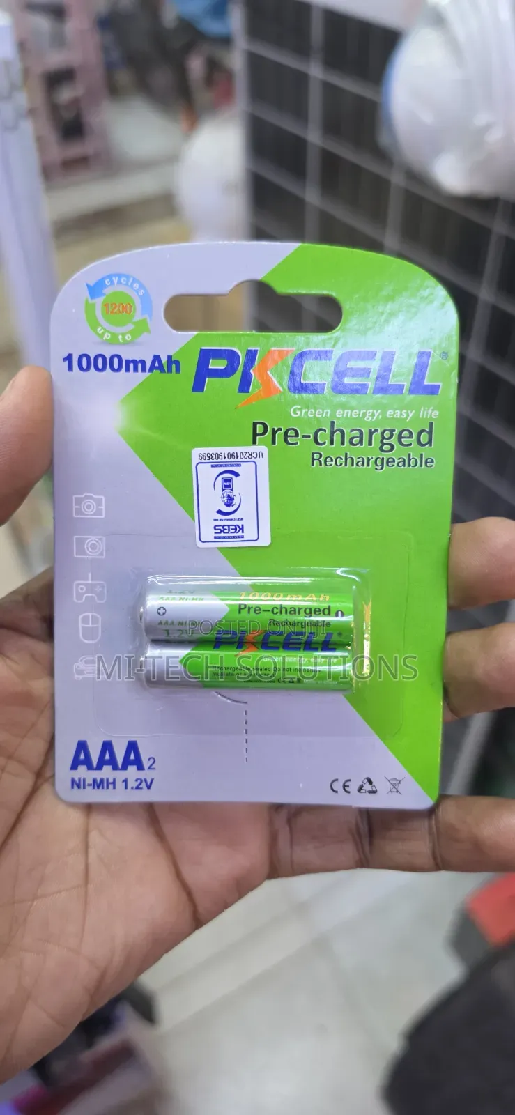 Pkcell Aaa Rechargeable Battery