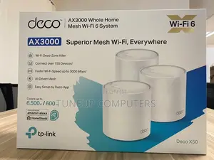 Tp-Link Deco X50(3-Pack) - Ax3000 Whole Home Mesh Wi-Fi 6