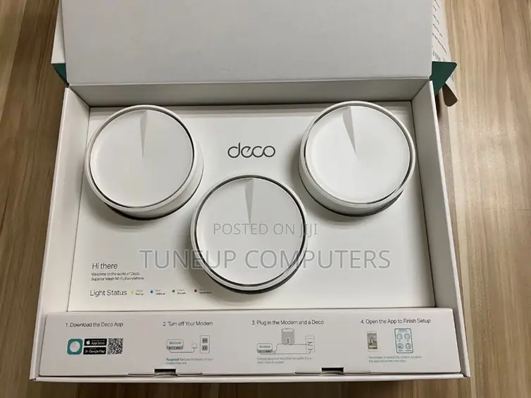 Tp-Link Deco X50(3-Pack) - Ax3000 Whole Home Mesh Wi-Fi 6