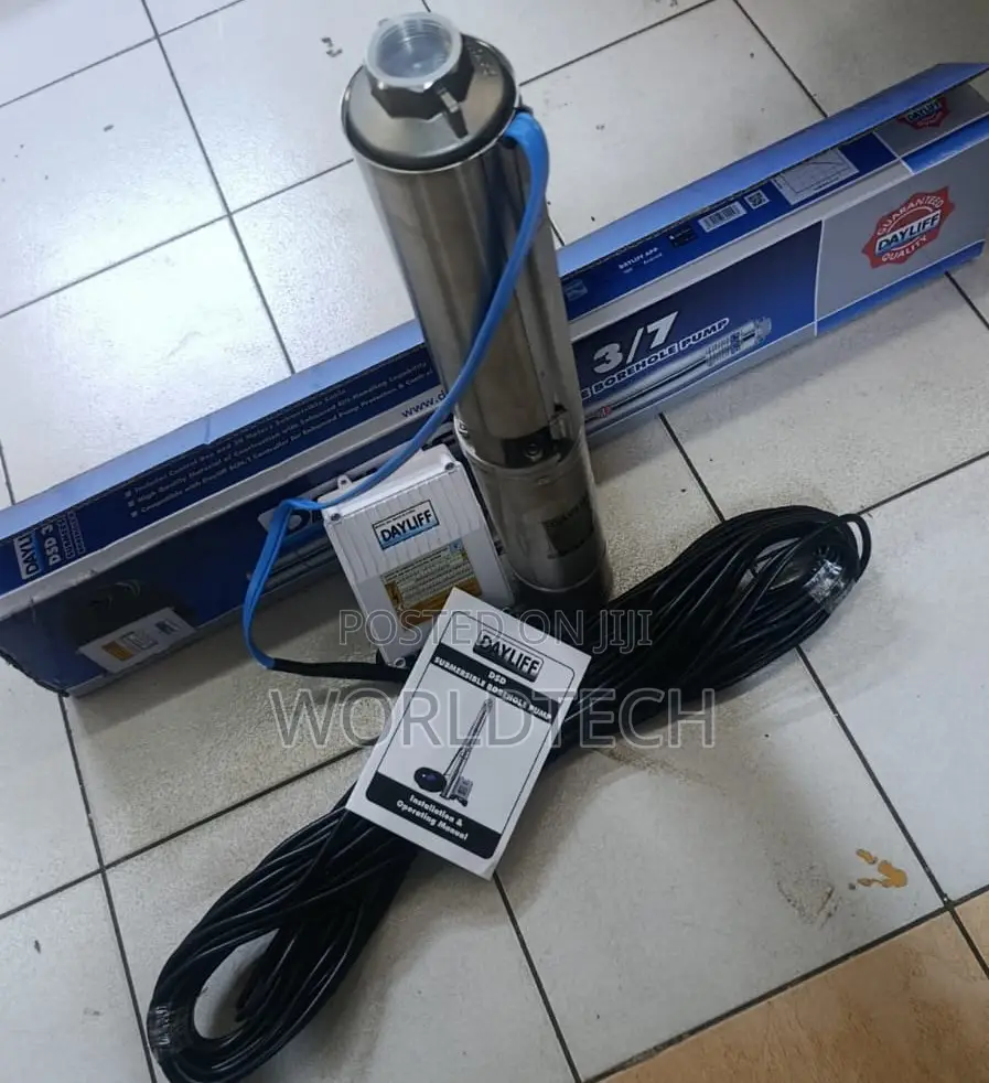 Dayliff DSD 3/7 Borehole Pump/DSD 3/7with Control Box Water Pump