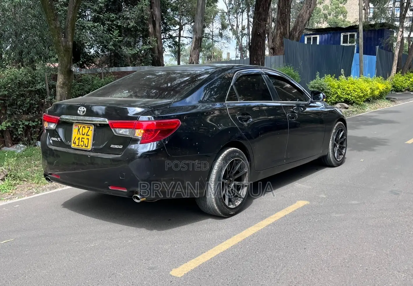 Toyota Mark X 2013 Black