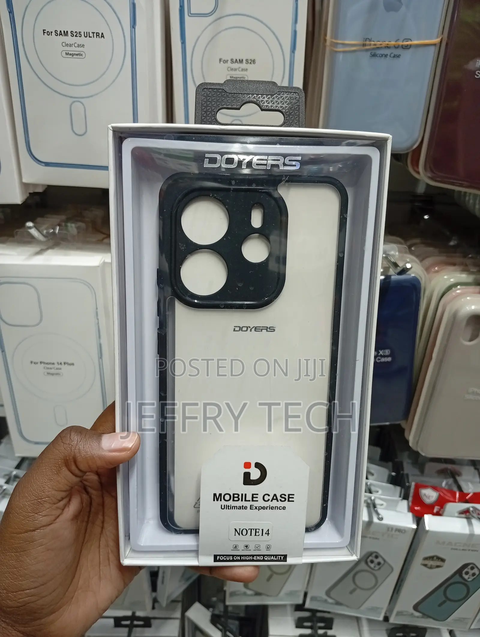 Doyers Clear Phone Case Designed for the Note 14