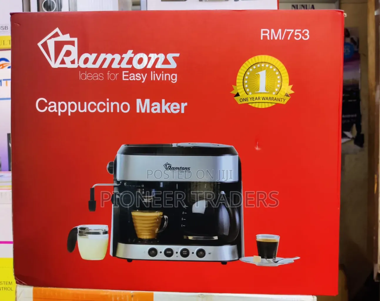 Ramtons Cappuccino Maker Rm753