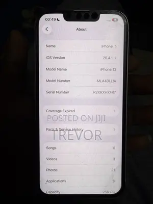 Apple iPhone 13 256 GB White