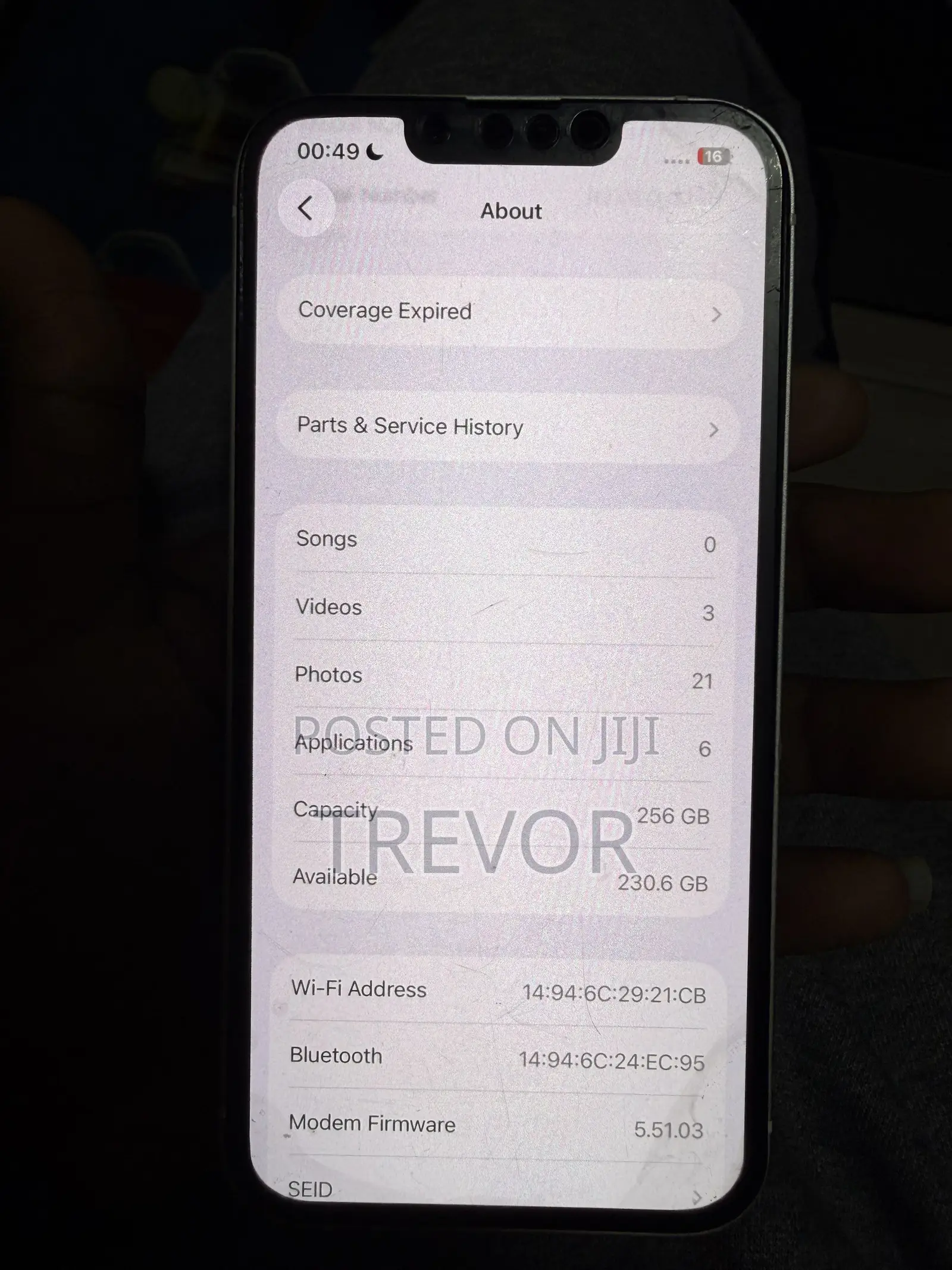Apple iPhone 13 256 GB White