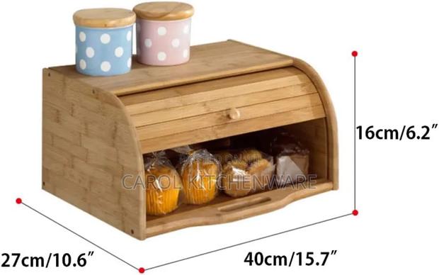 Bamboo Bread Box