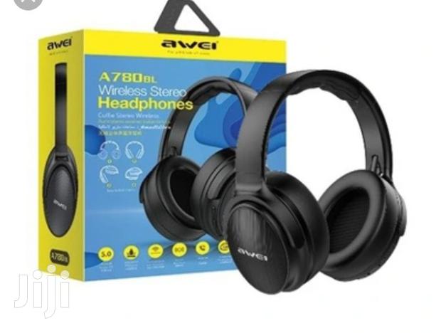 Awei A780bl BT 5•0 Wireless/Wired Stereo Headphones(Black).