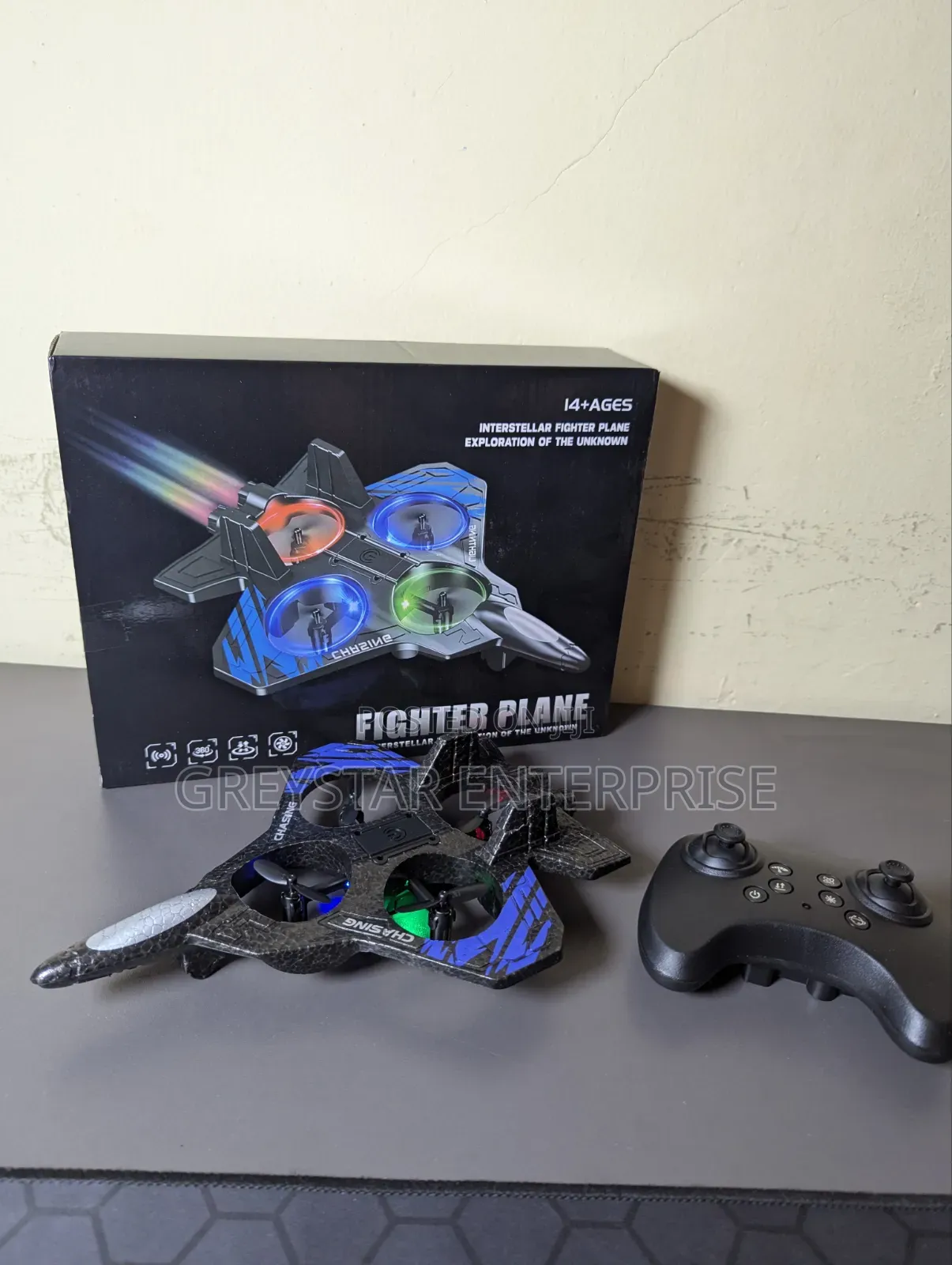 Fighter Jet Plane 2.4ghz Remote Control Flying Toy Jets With Lights
