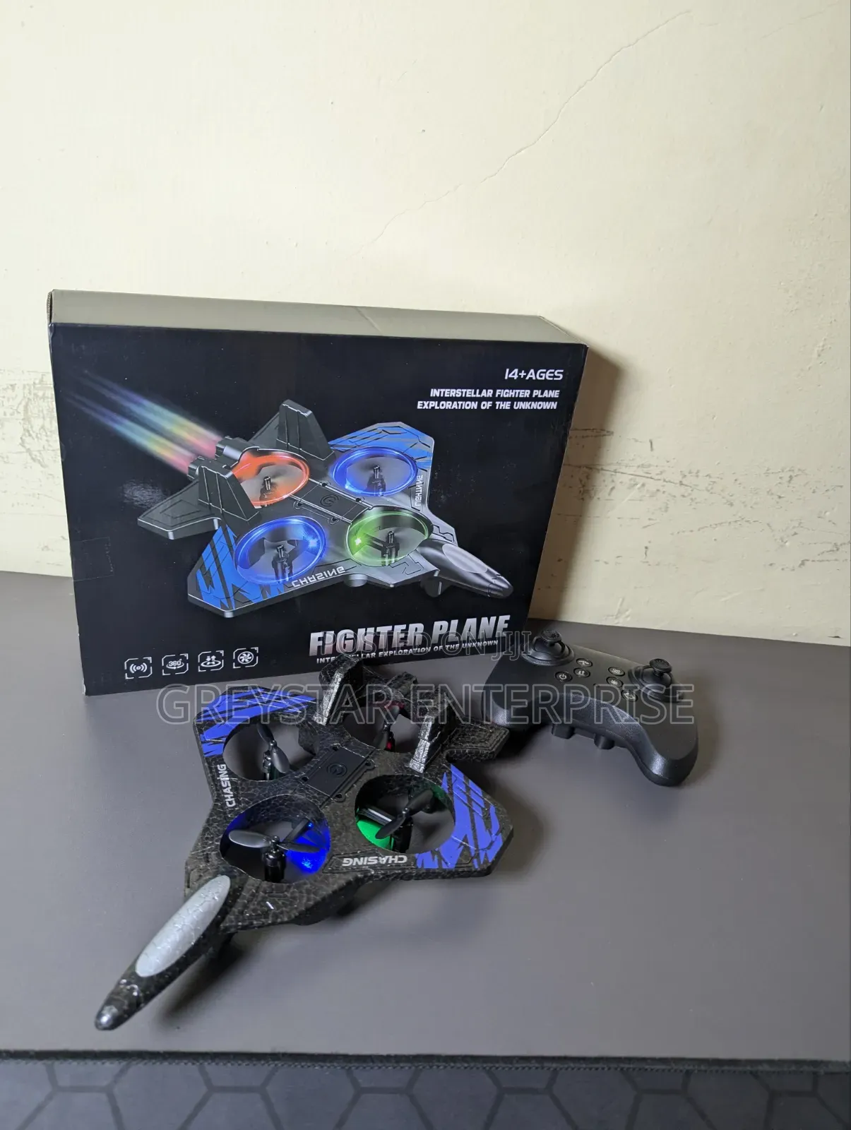 Fighter Jet Plane 2.4ghz Remote Control Flying Toy Jets With Lights
