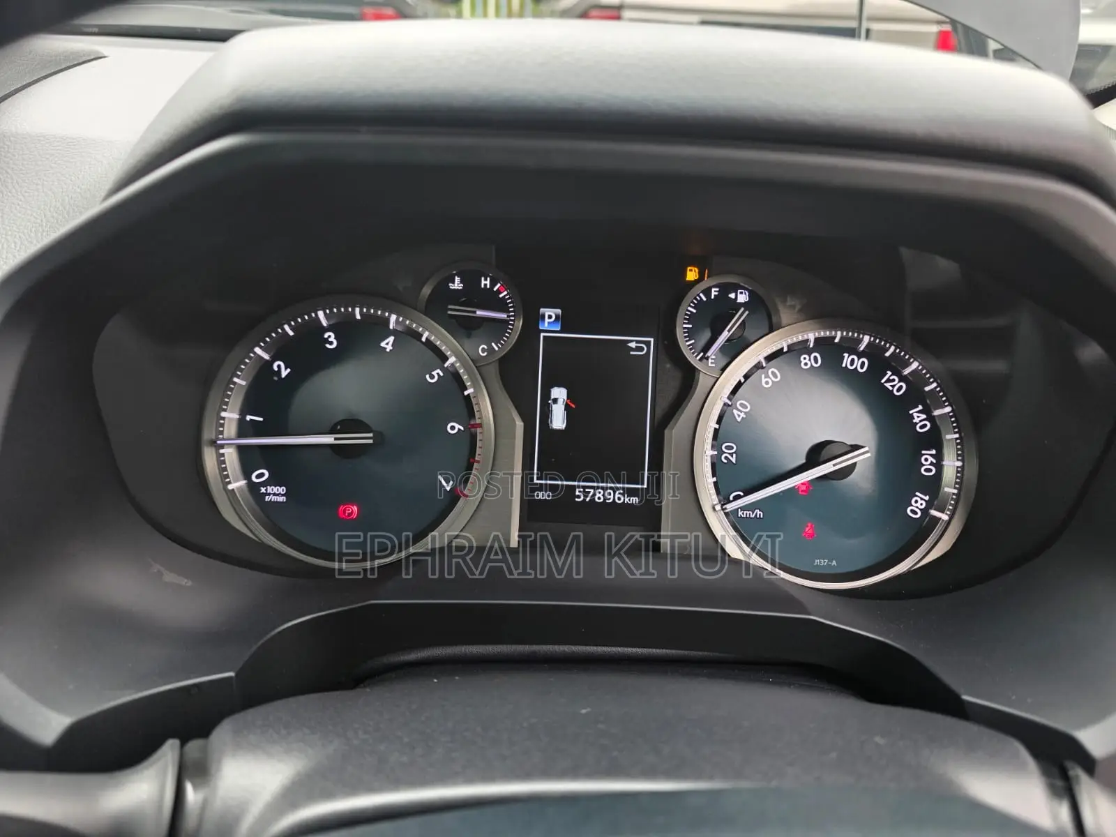 Toyota Land Cruiser Prado 2021 Black