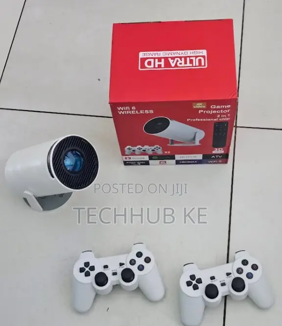 2 in 1 Smart Portable Gaming Projector Wifi Home Theater Projector