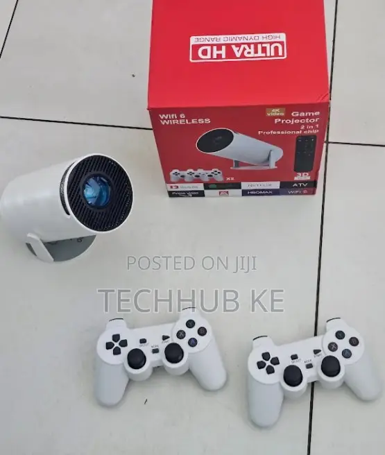2 in 1 Smart Portable Gaming Projector Wifi Home Theater Projector
