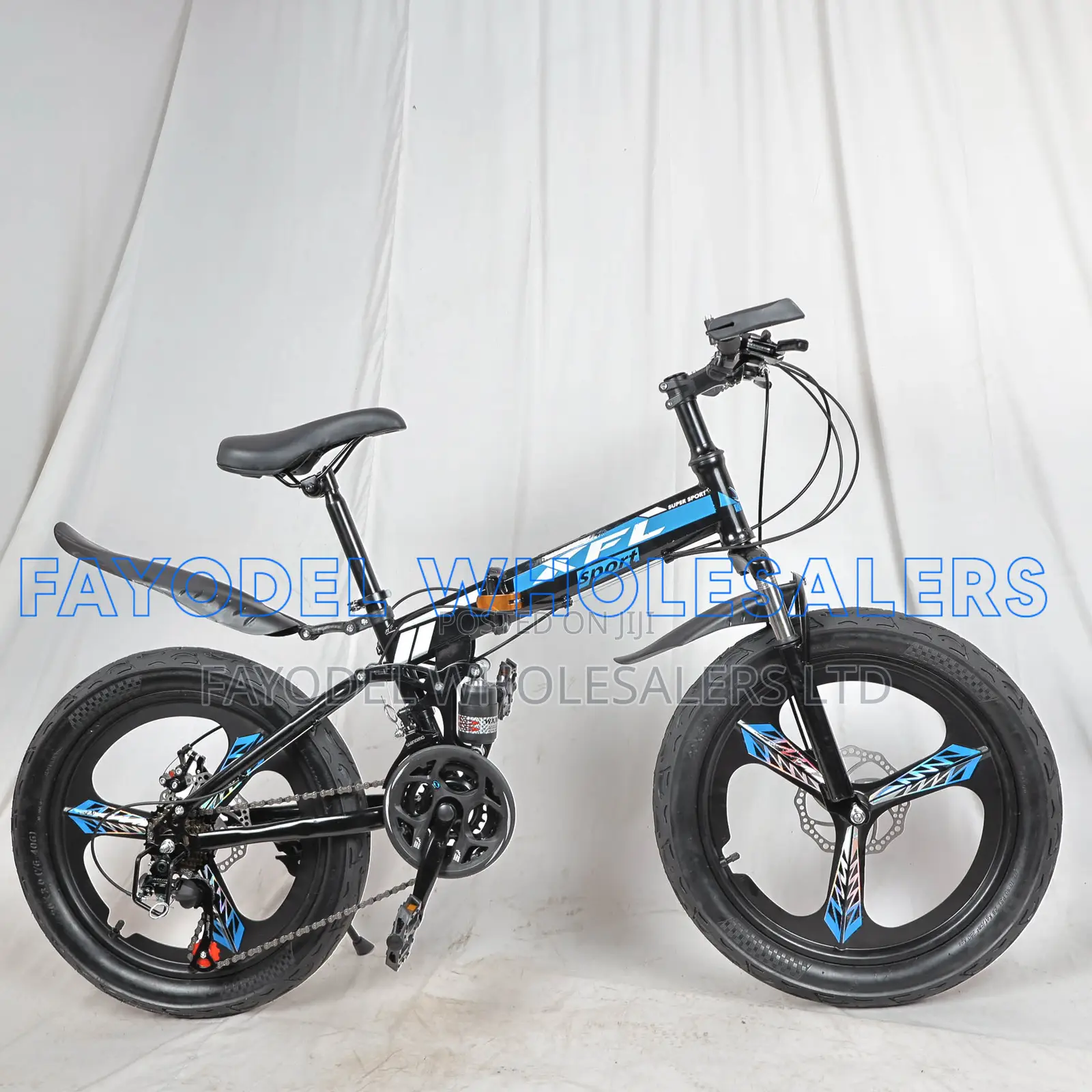Premium XFL 20" Fat Tire Folding Bike