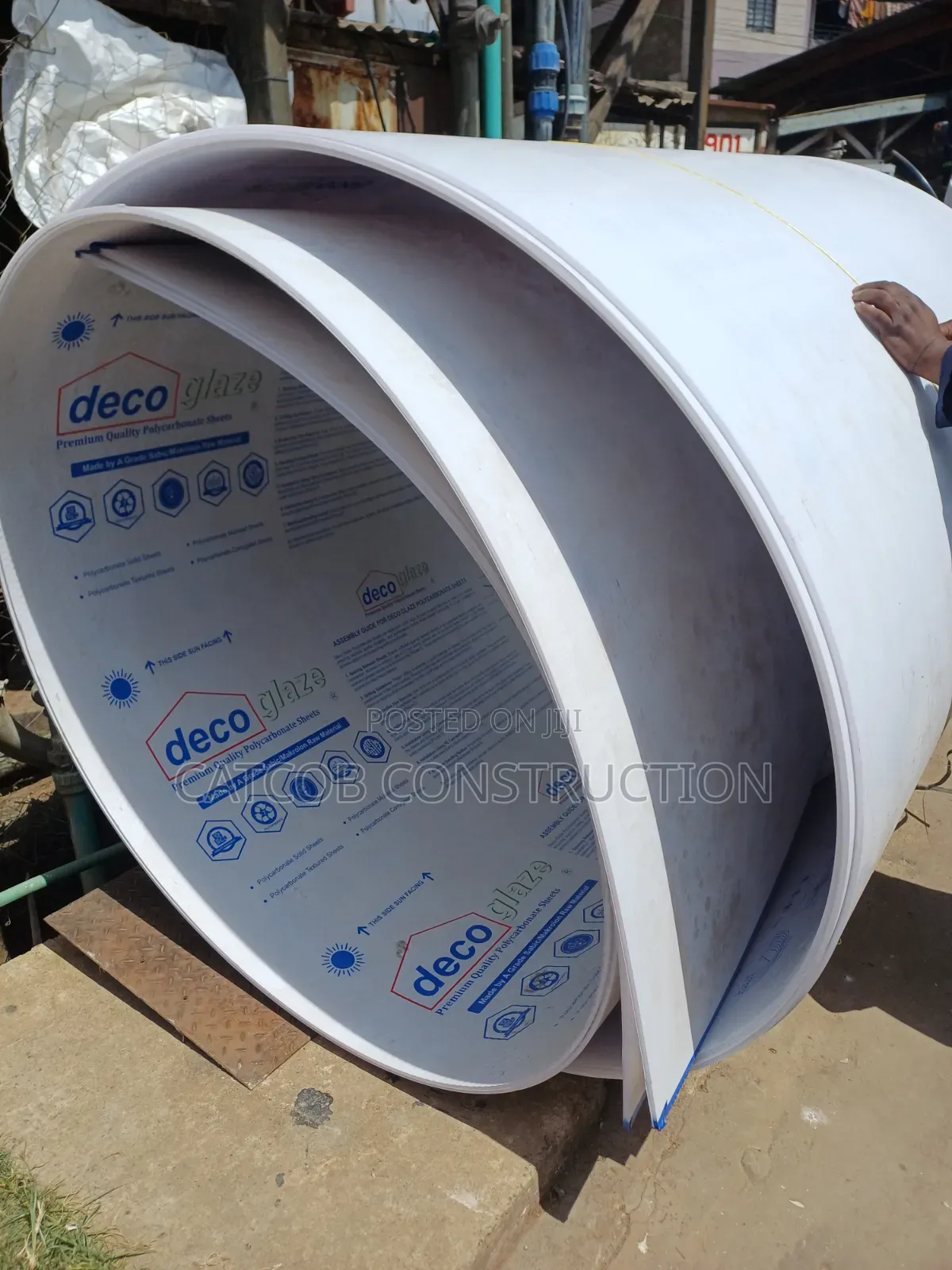 Premium White Polycarbonate Roofing Sheets | Uv Resistant Long Last