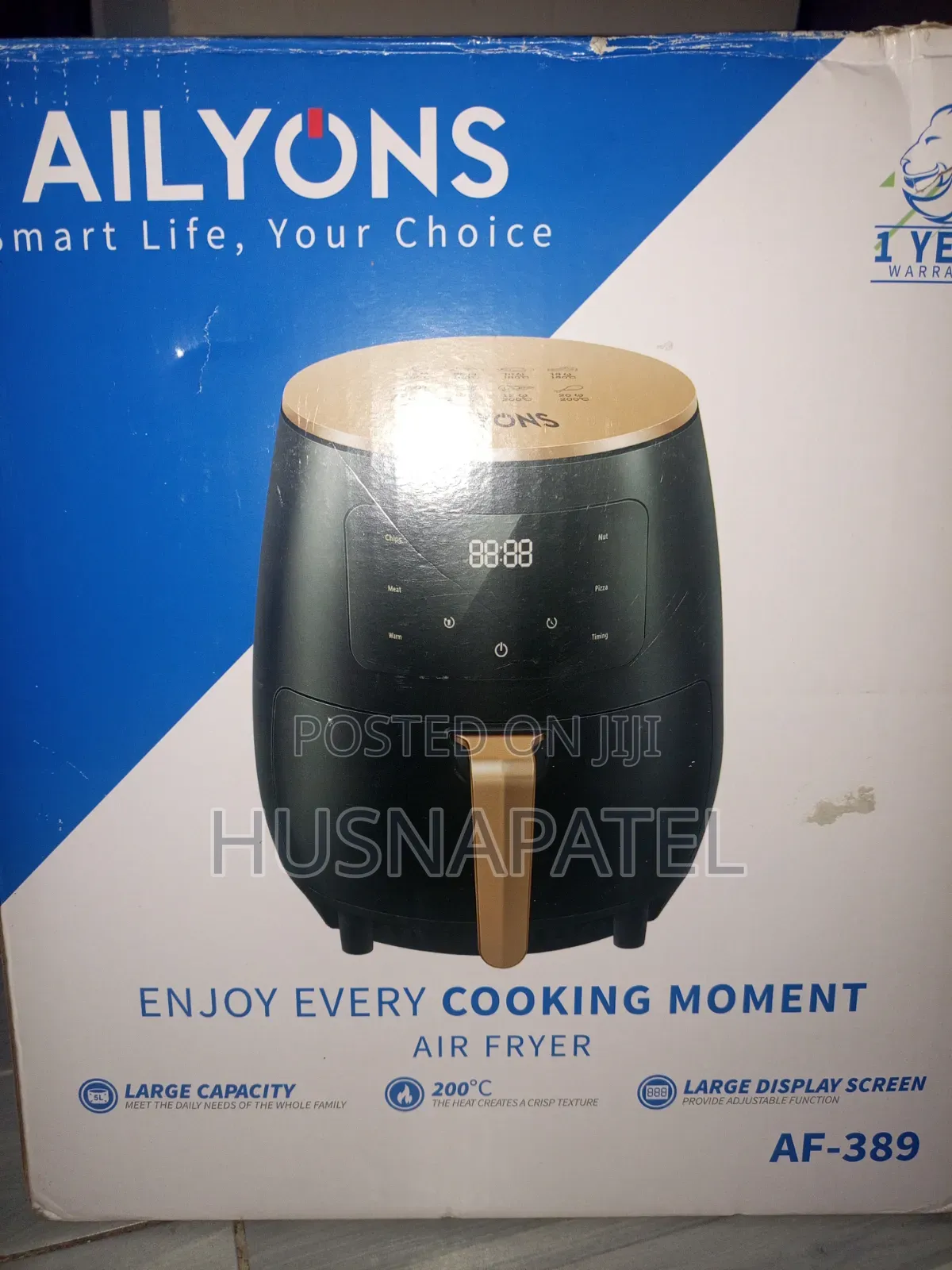 Air Fryer Ailyons Af 389