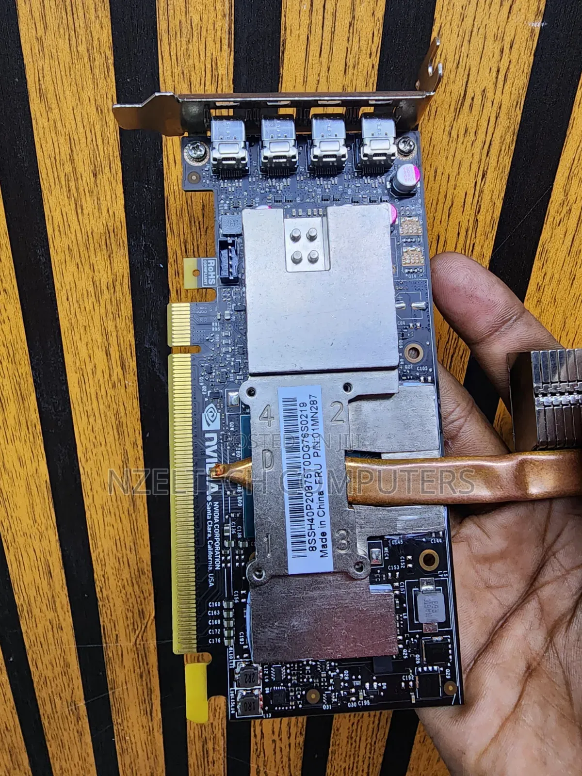 Nvdia Quadro P6000 2gb Graphics Card
Mini Display Ports
For Desktops