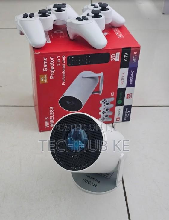 Hy300 Projector Portable With Gaming Console Led LCD Hy300 Projector - thumbnail 2