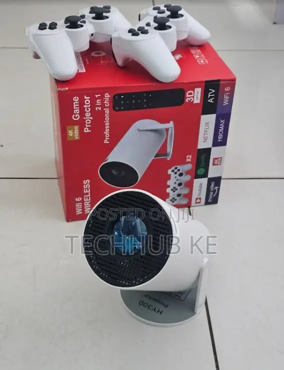 Hy300 Projector Portable With Gaming Console Led LCD Hy300 Projector