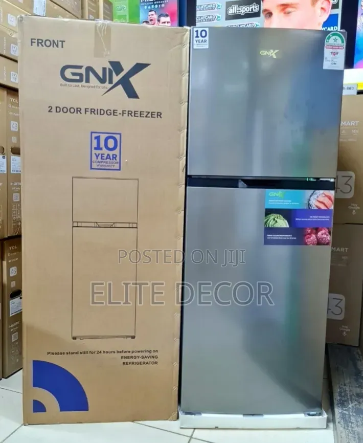 Gnix 197l Fr-227-Nf Double Door No Frost Refrigerator –