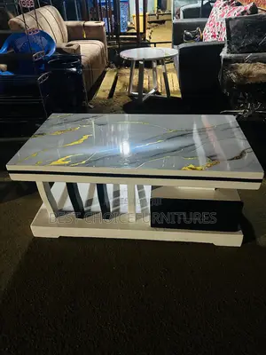 Brown Marble Coffee Table