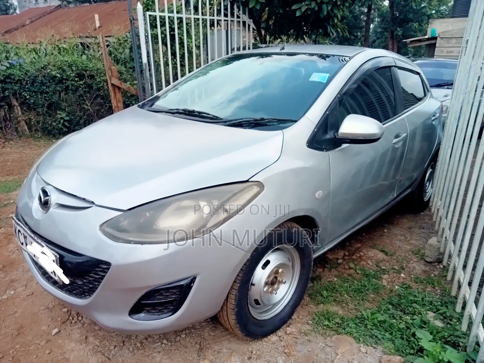Mazda Demio 2012 Gray