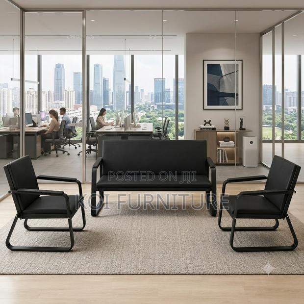 Office Sofa; Five Seaters Professional Office Executive Sofa Set