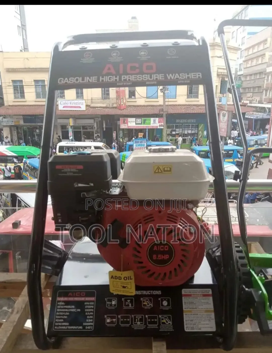 3000pls Gasoline Pressure Washer