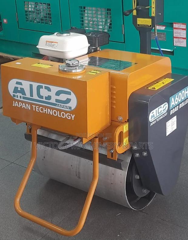A600h Aico Japan Single Drum Roller With Honda Gx160 Engine