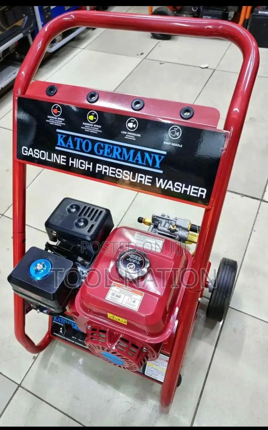 3300psi Kato Germany Petrol 8 Hp Pressure Washer