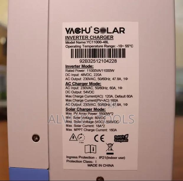 Yachu Hybrid Inverter 11kw - thumbnail 2