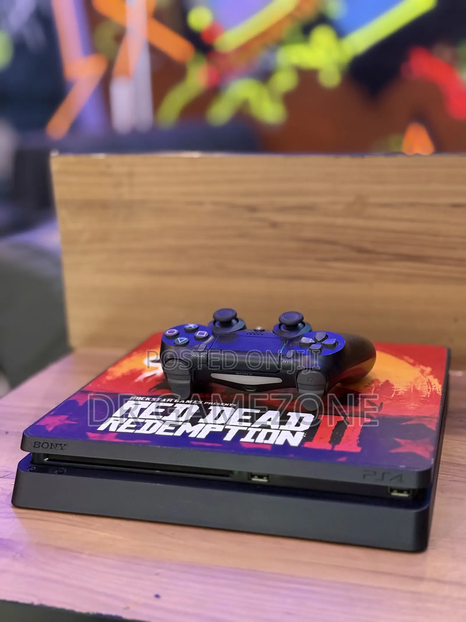 Slightly Used Ps4 Slim Chipped Version 9.00 ( 9 Games Installed )
