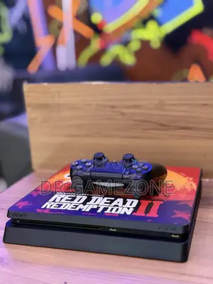Slightly Used Ps4 Slim Chipped Version 9.00 ( 9 Games Installed )