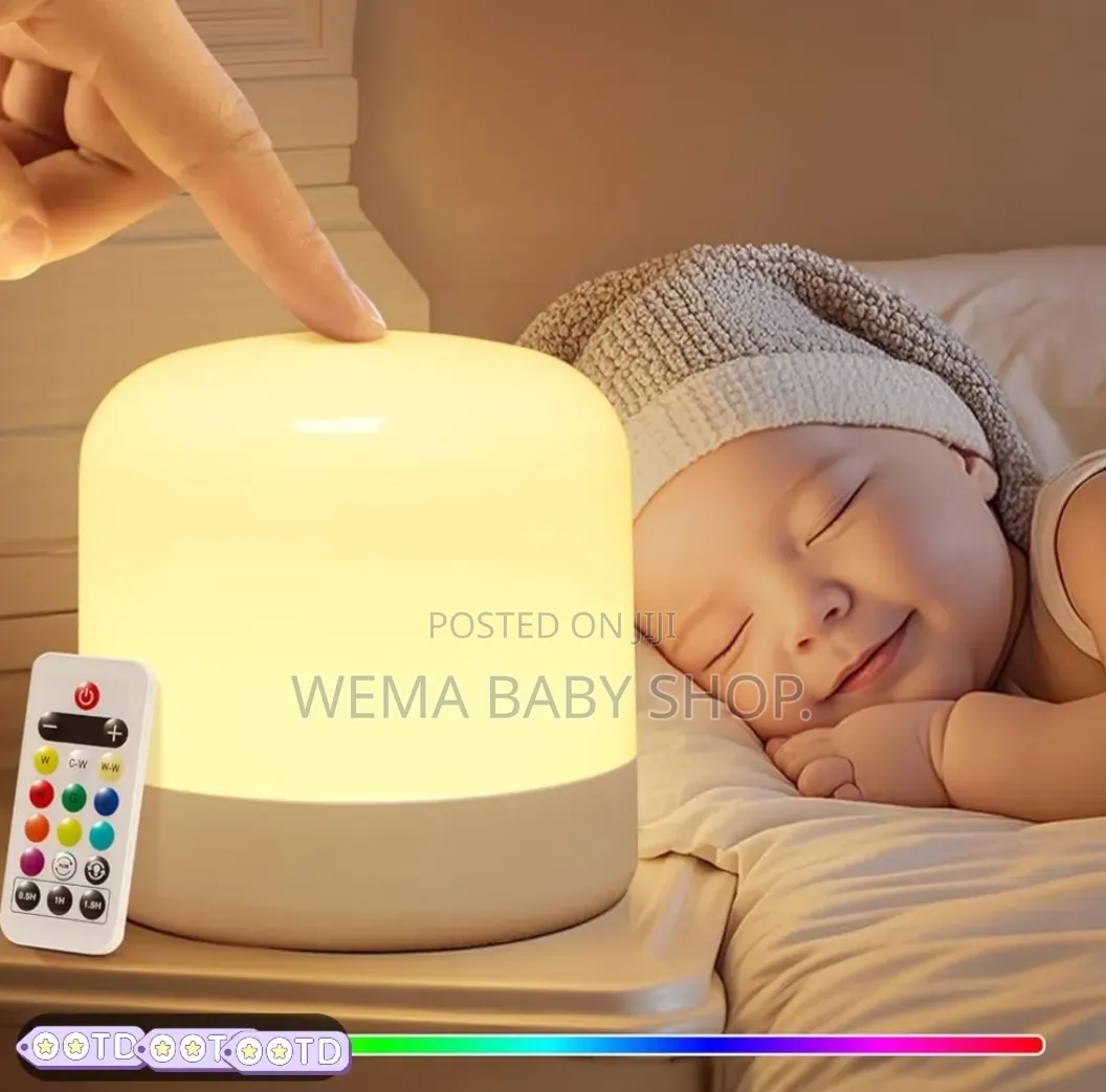 Remote Controlled 16-Color RGB Led Night Light/Nursing Night Light