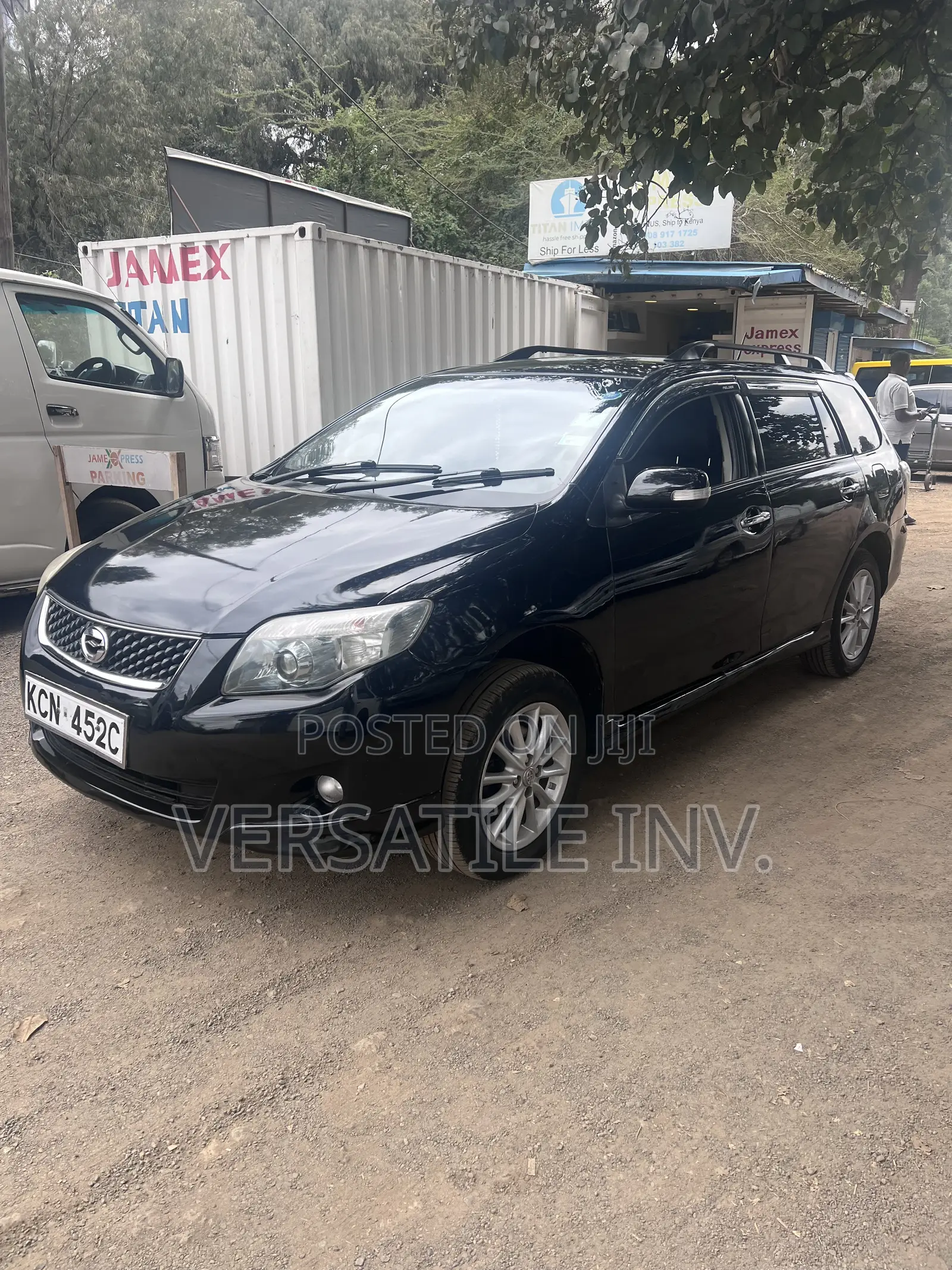 Toyota Corolla Fielder 2010 Black
