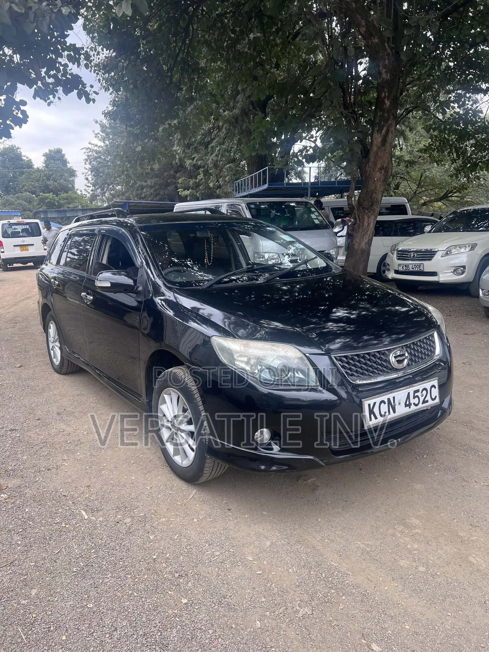 Toyota Corolla Fielder 2010 Black