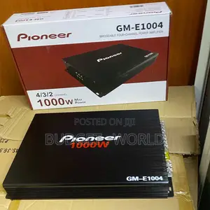 Pioneer Ge-1004 Car Amplifier – Clear Sound and Strong Bass