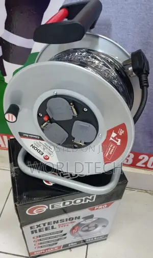 Edon 25m Extension Reel/25m 2.5mm Electric Cable Reel
