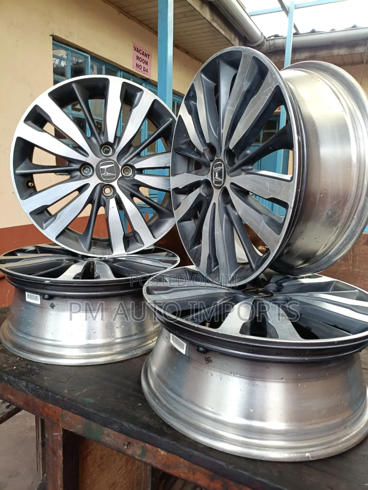 Original Ex Japan Honda Fit Rims Size 16
