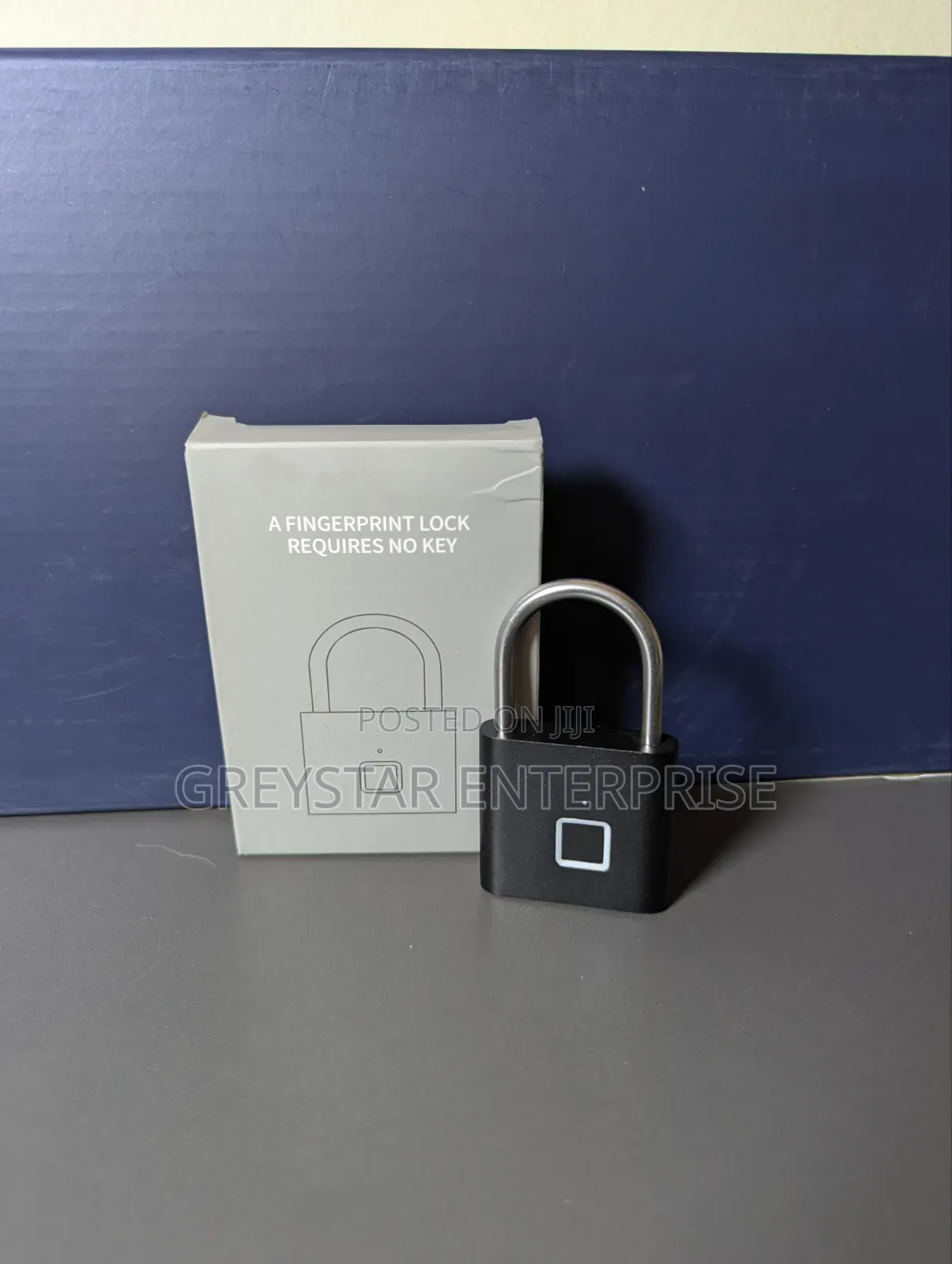 Smart Fingerprint Padlock Usb Charging Cabinet Lock Keyless Entry