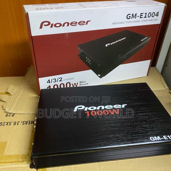 Pioneer Ge-1004 Premium Car Audio Amplifier With 4 Channels