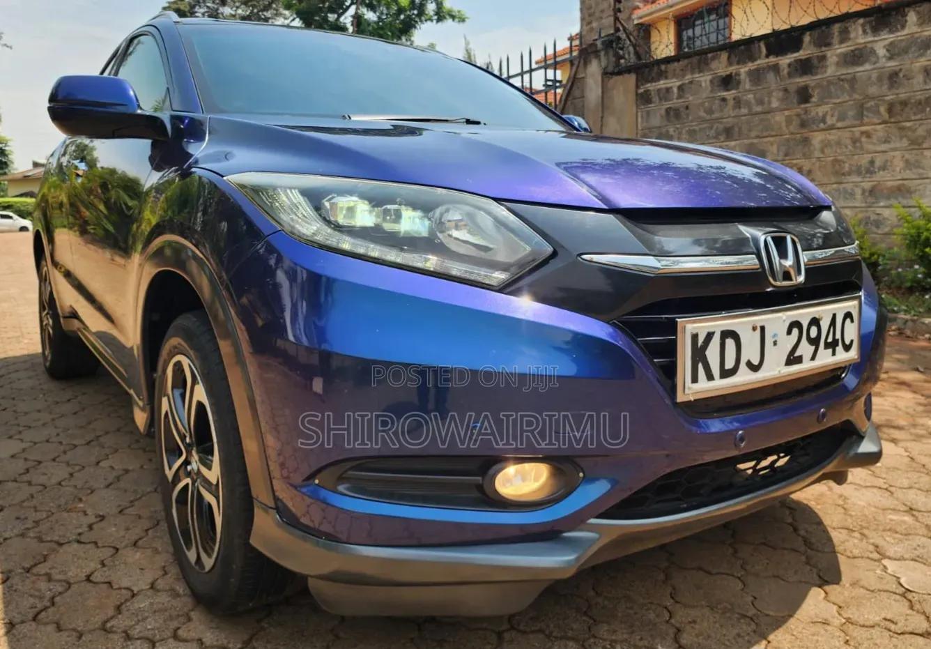 Honda Vezel 2015 Blue