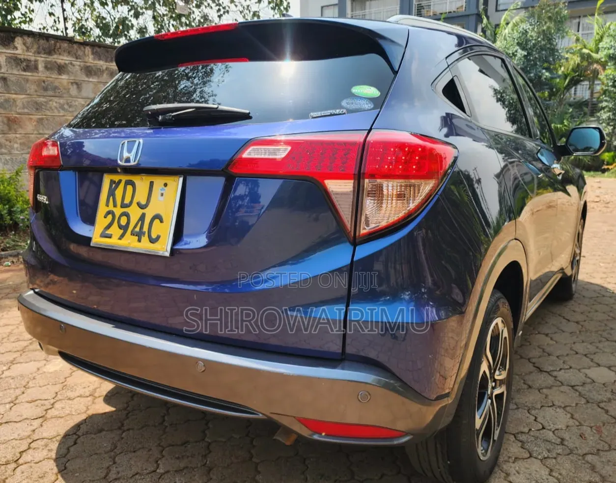 Honda Vezel 2015 Blue
