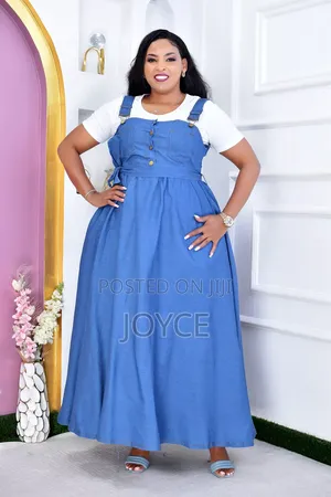Denim Dress Dungaree Set