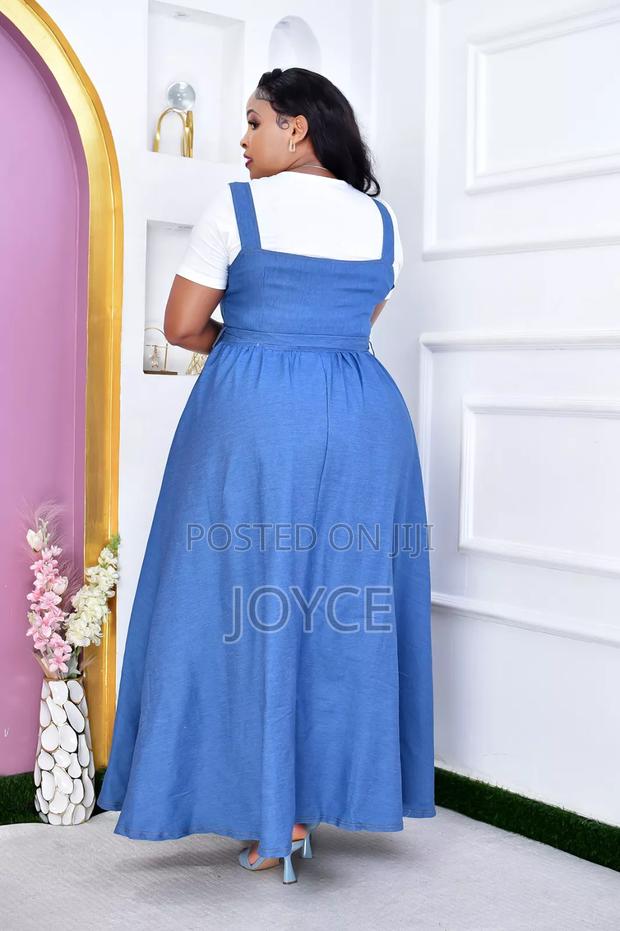 Denim Dress Dungaree Set - thumbnail 3
