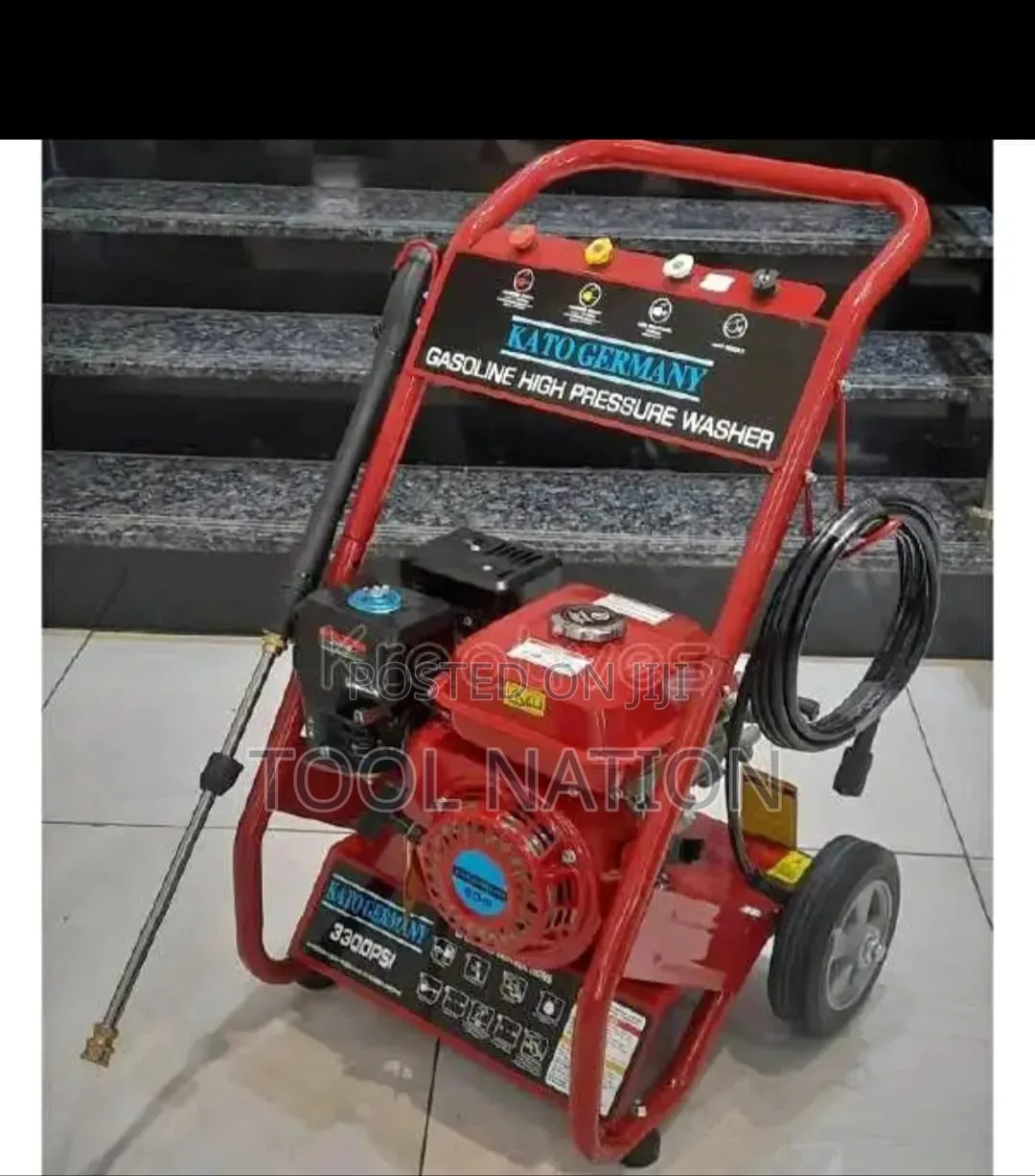 3300psi Petrol Car Wash Machine High Pressure