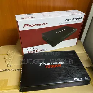 Pioneer Ge-1004 Multi-Channel Amplifier for Enhanced Car Entertainmen
