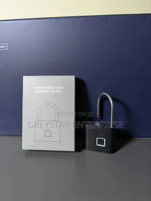 Smart Padlock Waterproof Fingerprints Rechargeable Intelligent Locks