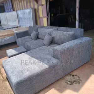 Majestic L-Shape 6 Seater Gray