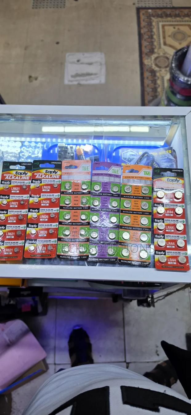 Ag1,Ag4,Ag5,Ag6,Ag7,Ag9,Ag10,Ag13 Lithium Button Size Batteries